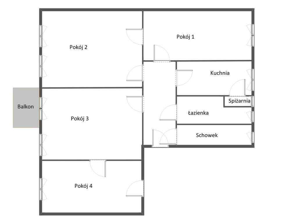 Centrum, 4 pokoje, 110,41m2, balkon (19)