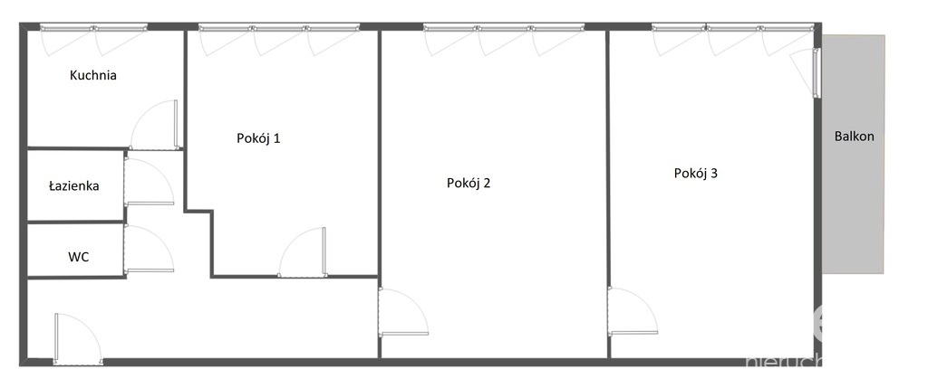 3 pokoje z balkonem, Os. Przyjaźni (9)