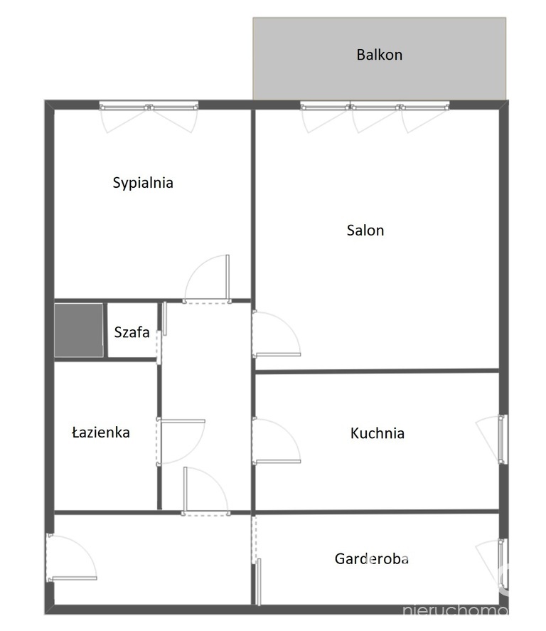 2 pokojowe  mieszkanie spółdzielczo- własnościowe (15)