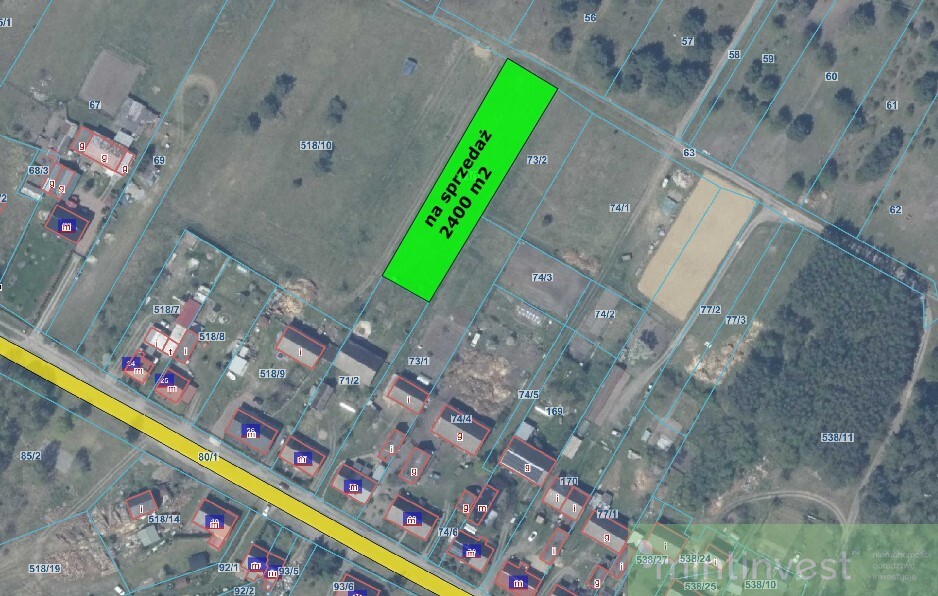 Urokliwie położona działka w Wierzchosławiu (6)