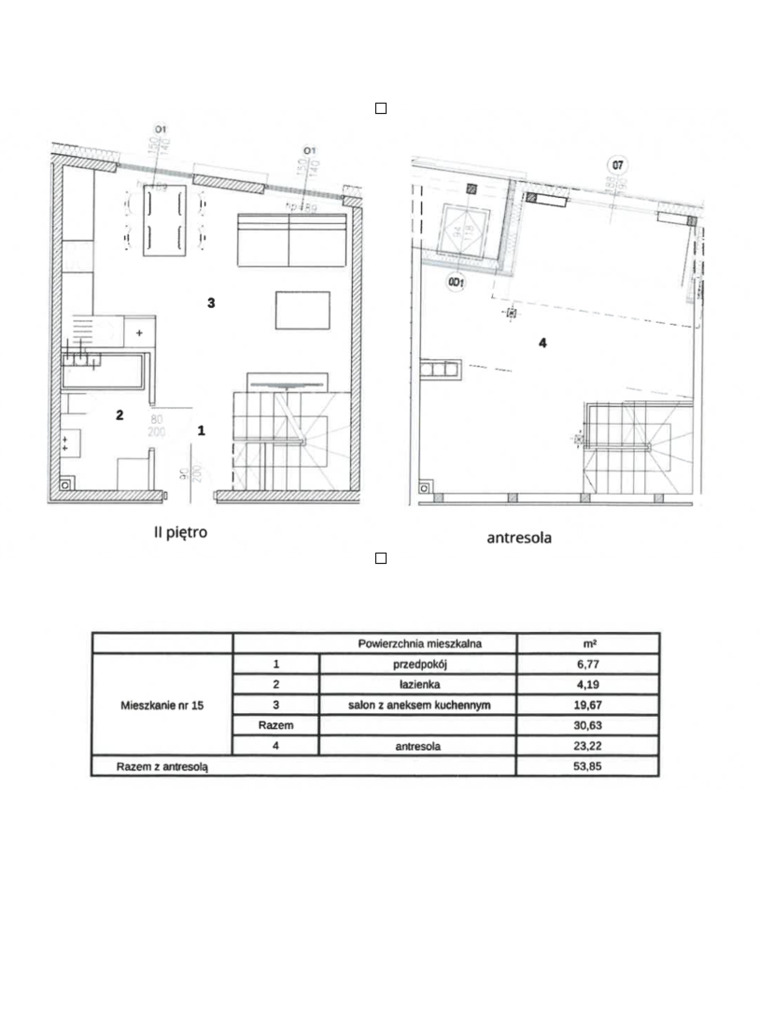 3 pokojowe mieszkanie w nowoczesnym bloku. (20)