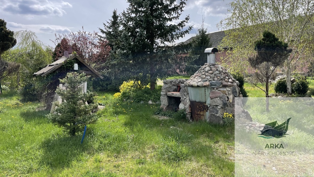 Łeknica, działka bud./inwest. z budynkiem gosp. (9)
