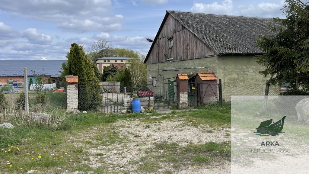 Łeknica, działka bud./inwest. z budynkiem gosp. (7)