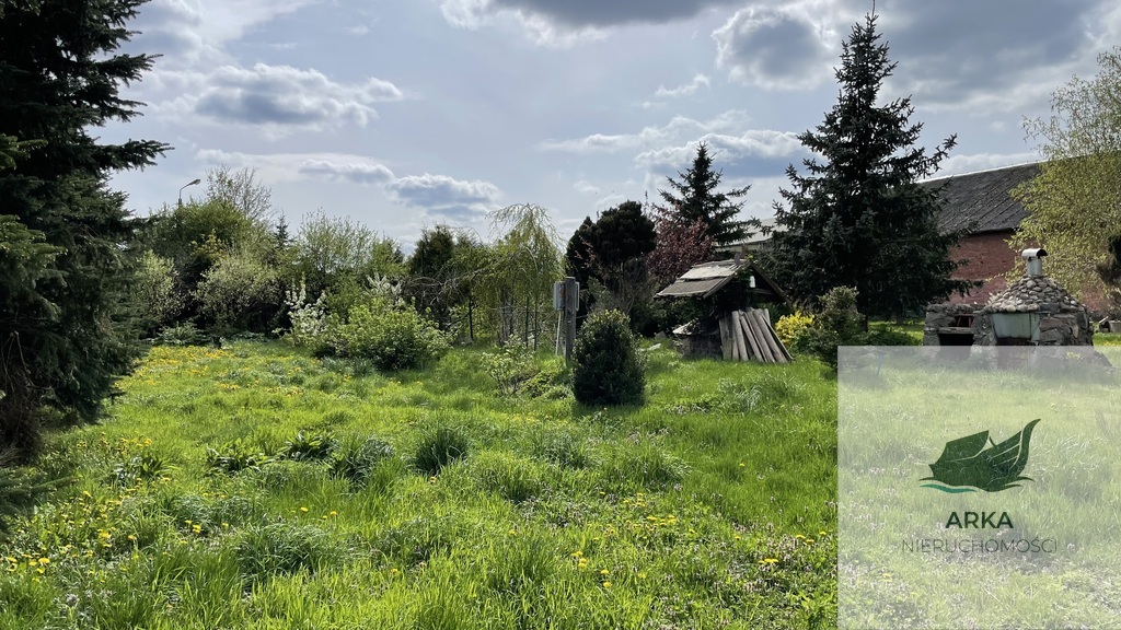 Łeknica, działka bud./inwest. z budynkiem gosp. (11)
