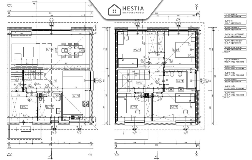 Bliźniak Dobra 133 mkw, ogród, 2 m.parking. (3)