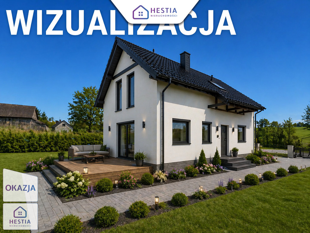 Nowy dom 140 m2, działka 3200 m2, Sierpowo (2)