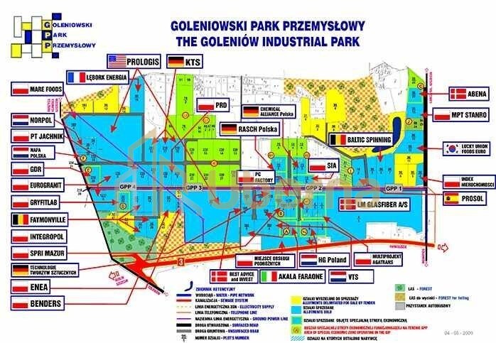 Działka przeznaczona  pod produkcję, magazyny (12)
