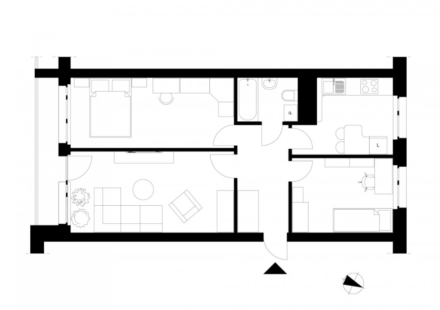 Przytulne 3 pokoje-balkon (2)