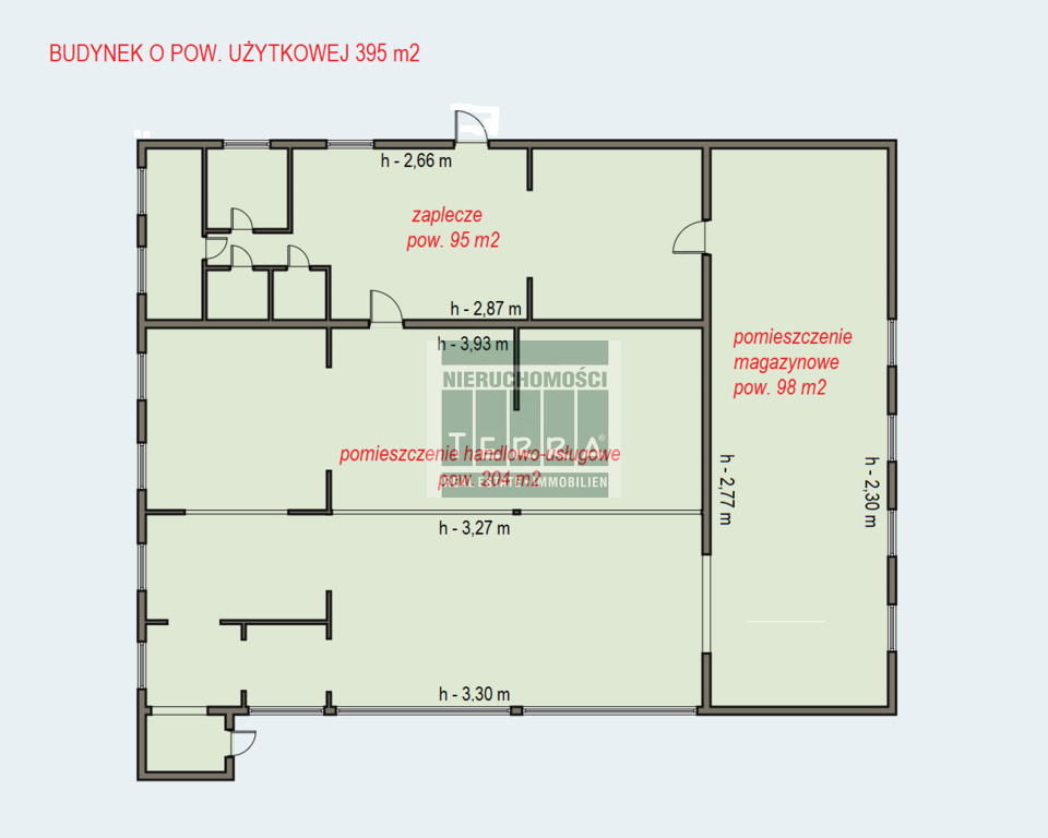 Budynek komercyjny w centrum osiedla. (1)