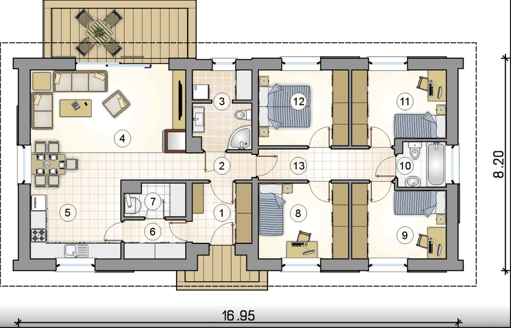 NOWOCZESNY DOM POD LASEM - WYSOKI STANDARD (20)
