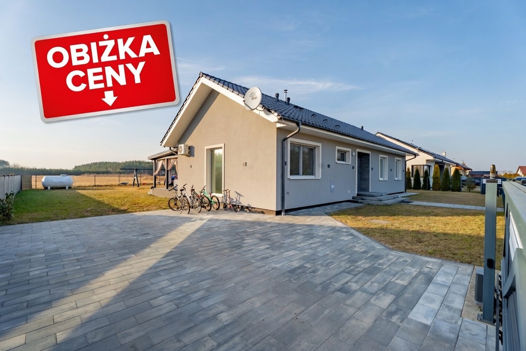 NOWOCZESNY DOM POD LASEM - Nowa Cena. (1)