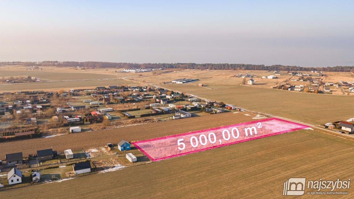 Darłowo-Kopań działka 0,5 ha, 500 m od morza (1)