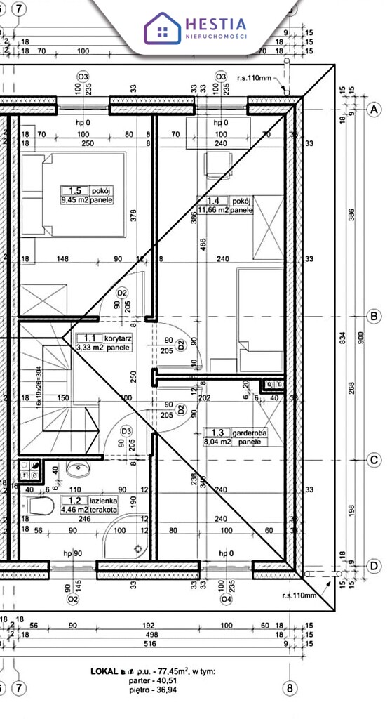 77 m2 z ogródkiem | Wysoki standard | Bezrzecze (21)