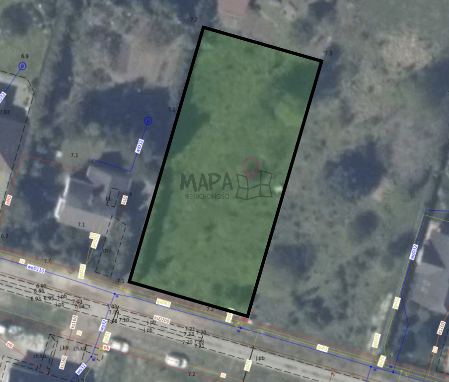 Działka w Rurzycy | 1356 m2 | Media przy działce (5)