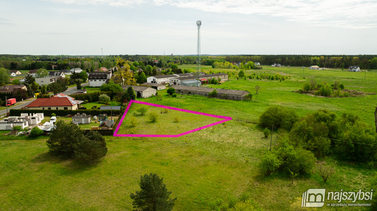 Goleniów- działka 1591 m2  budowlana z WZ (2)