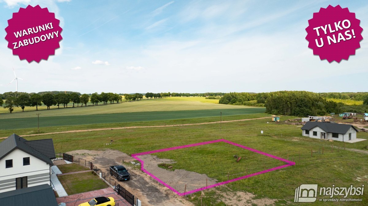 SIEMYŚL - DZIAŁKA Z WARUNKAMI ZABUDOWY O pow.955m2 (1)