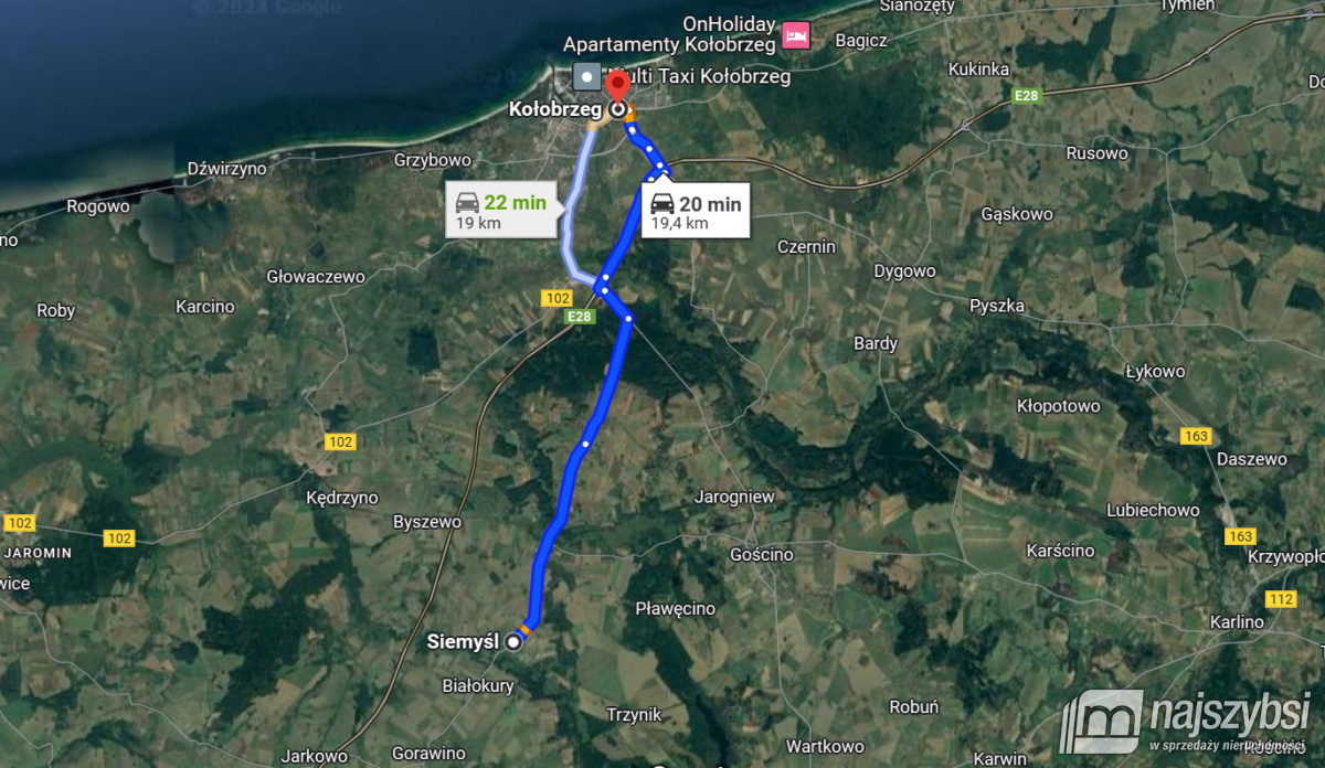 SIEMYŚL - DZIAŁKA Z WARUNKAMI ZABUDOWY O pow.955m2 (14)