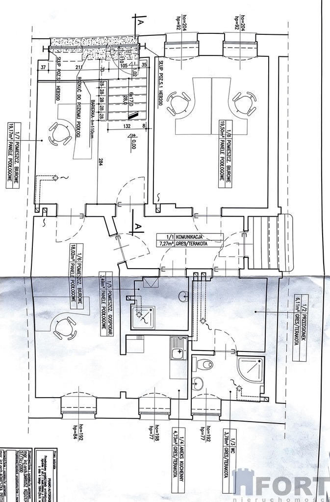 Lokal biurowy z opcją samodzielnej kawalerki (2)