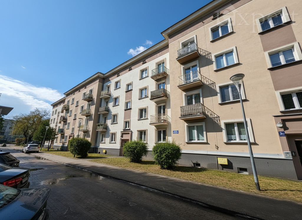 2 pokoje 48,14 m2  balkon, centrum os. Tysiąclecia (1)