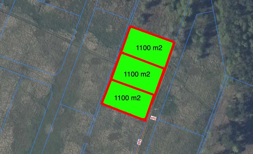 Działki z pozwoleniem na budowę w Niedźwiedziu (1)