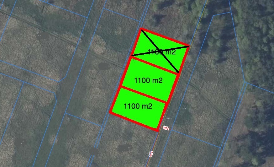 Działki z pozwoleniem na budowę w Niedźwiedziu (1)