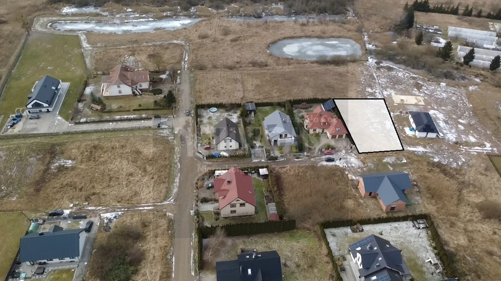 Działka na Mierzynie z planem zagospodarowania (2)