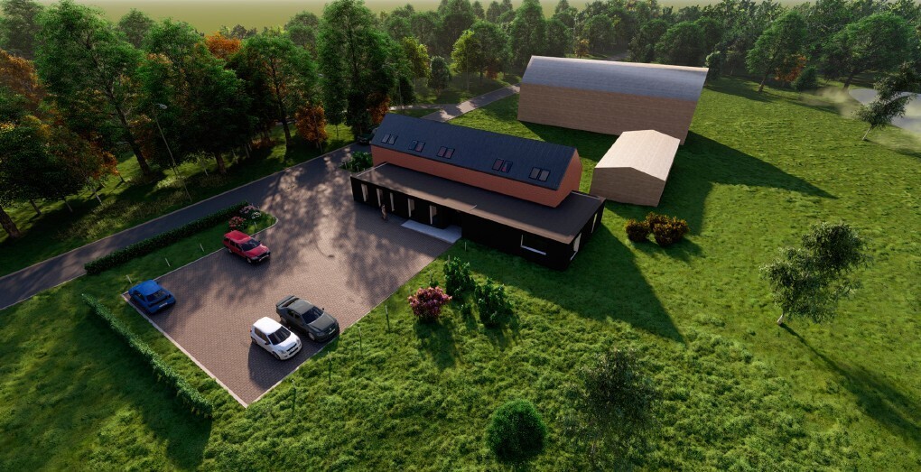 Działka budowlana przy drodze asfalt. ze zjazdem (11)