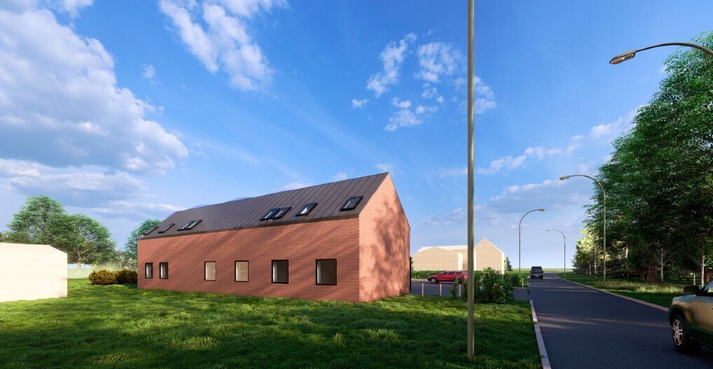 Działka budowlana przy drodze asfalt. ze zjazdem (13)