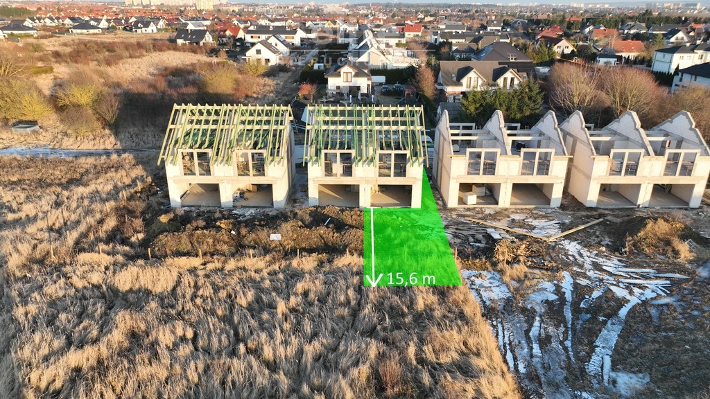 Bliźniaki na Mierzynie z rekuperacją , pom. ciepła (3)