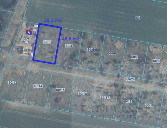 Na sprzedaż działka budowlana - Lędzin, 1309m2 (7)