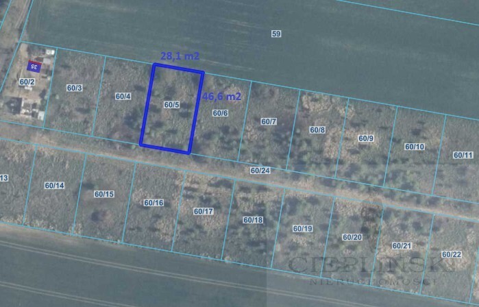 Na sprzedaż działka budowlana - Lędzin, 1312 m2 (7)