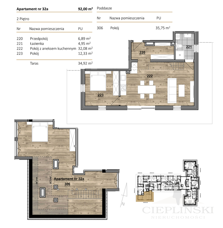 Mieszkanie nr 32a, 2-POZIOMOWE przy parku (1)