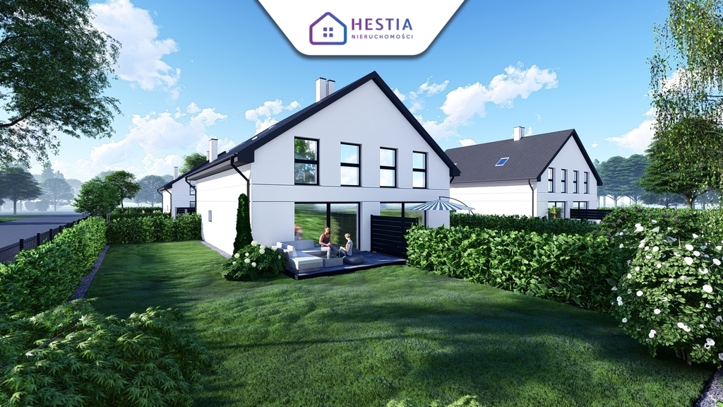 Nowa Inwestycja. Nowoczesne bliźniaki bez skosów. (2)