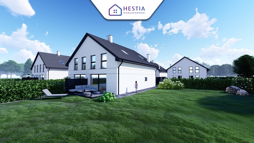 Nowa Inwestycja. Nowoczesne bliźniaki bez skosów. (1)