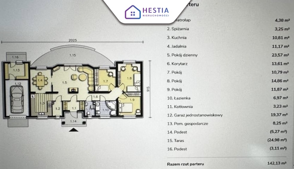 Wolnostojący Dom Parterowy (19)