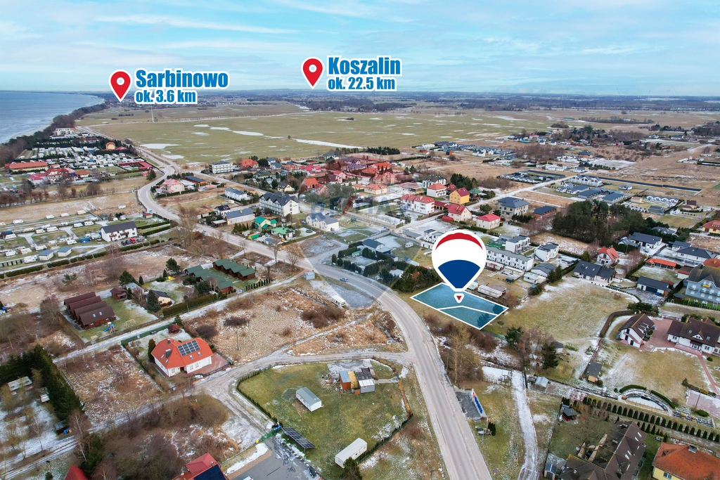 Działka 870 m2 - 300 m od morza, Gąski (5)