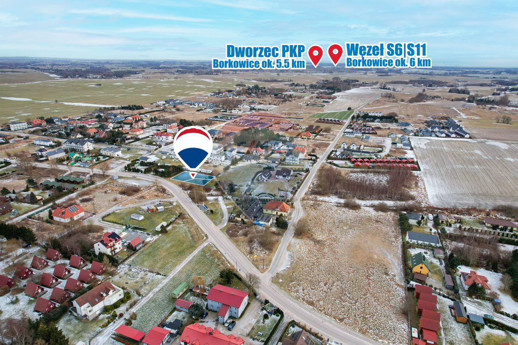 Działka 870 m2 - 300 m od morza, Gąski (7)