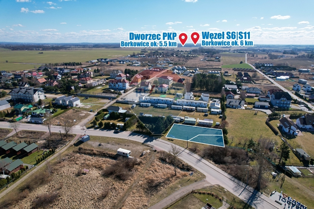 Działka 870 m2 - 300 m od morza, Gąski (4)