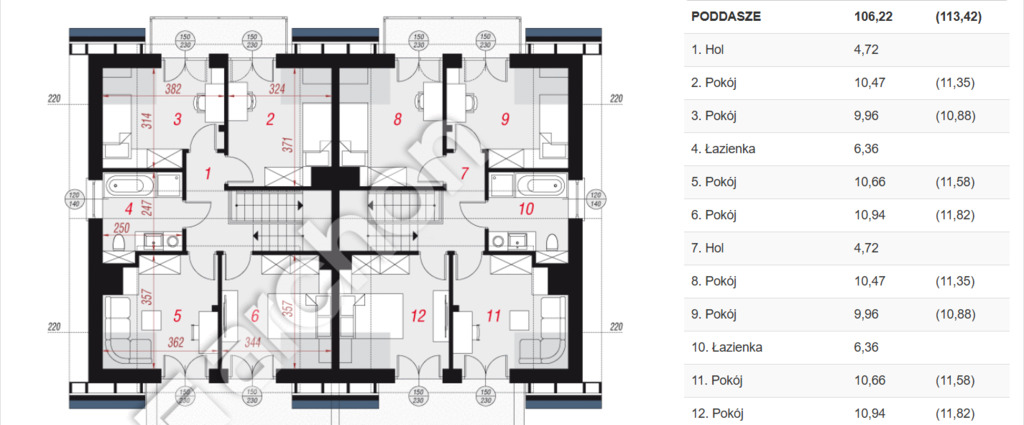 Dom w zabudowie bliźniaczej - Osiedle Pyrzyckie (12)