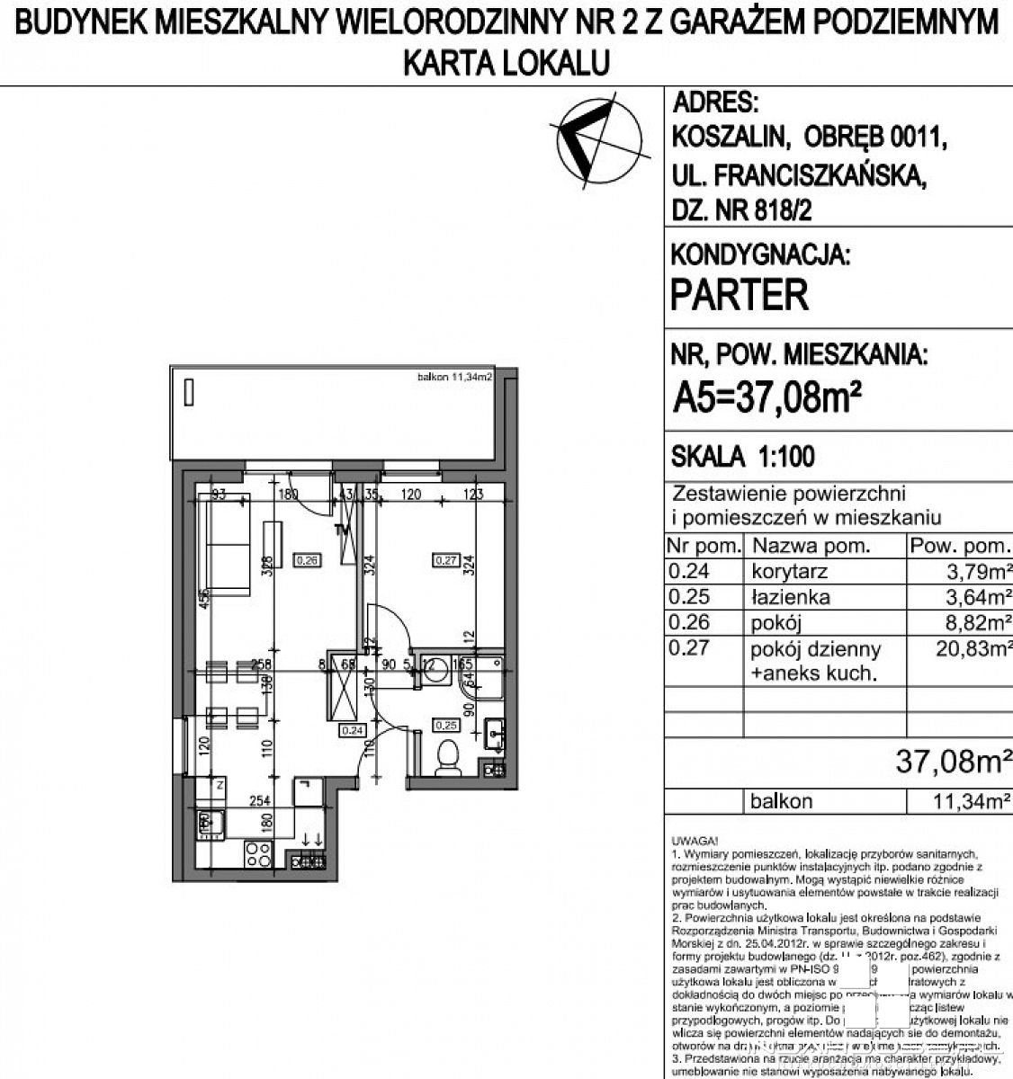  2 pokojowe mieszkanie  balkonem (5)