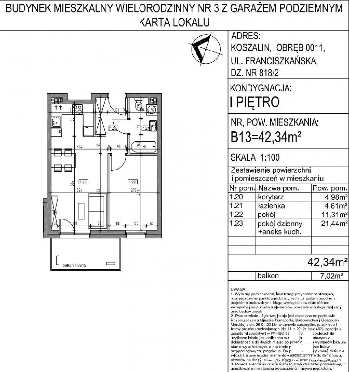Nowe  2 pokojowe mieszkanie z balkonem (5)