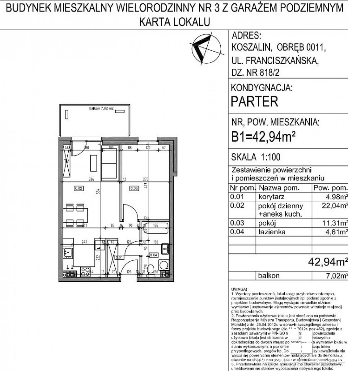 Nowe  2 pokojowe mieszkanie z balkonem (5)