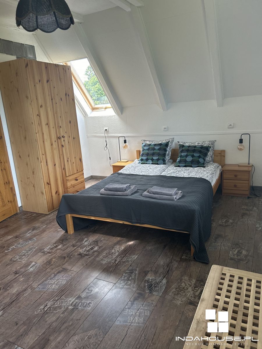 2 domy, linia brzegowa jeziora. MPZP mieszkaniowo  (17)