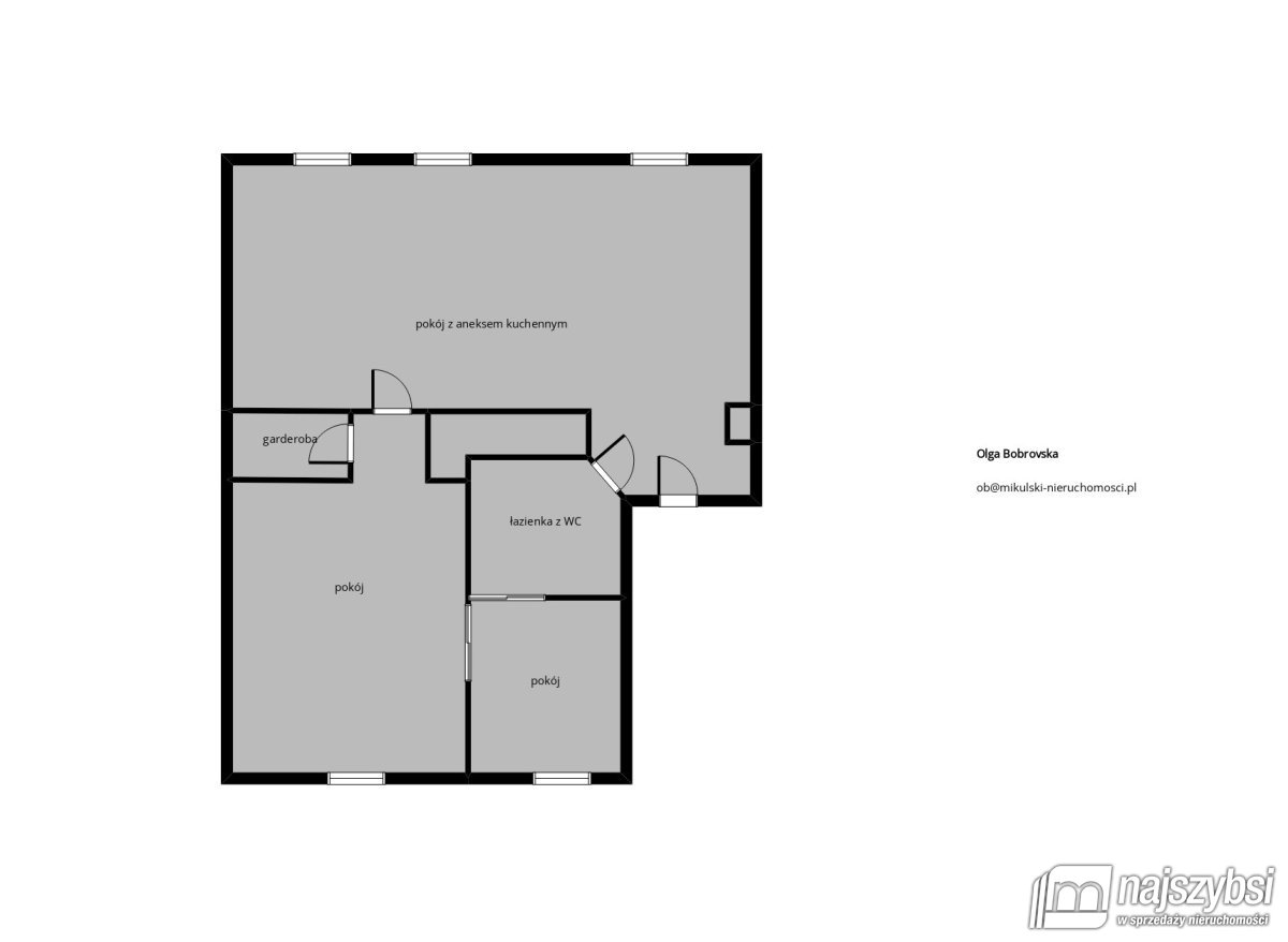Szczecin Dąbie - 3 pok. ul. Goleniowska (23)