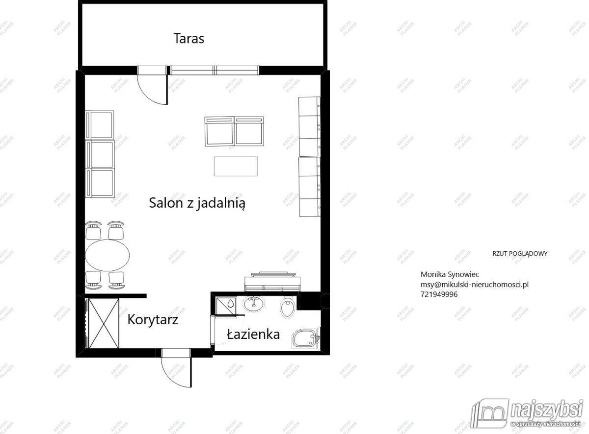 Sianożęty - Luksusowy apartament  z dużą loggią ! (21)