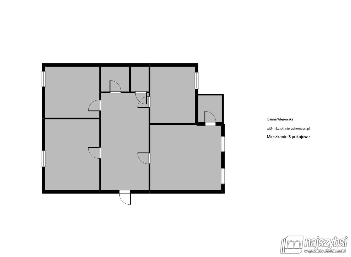Goleniów - mieszkanie 3-pok. z widokiem na park (14)