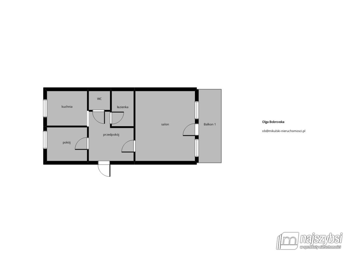 Goleniów - 2 pok, balkon, wyposażenie w cenie (26)