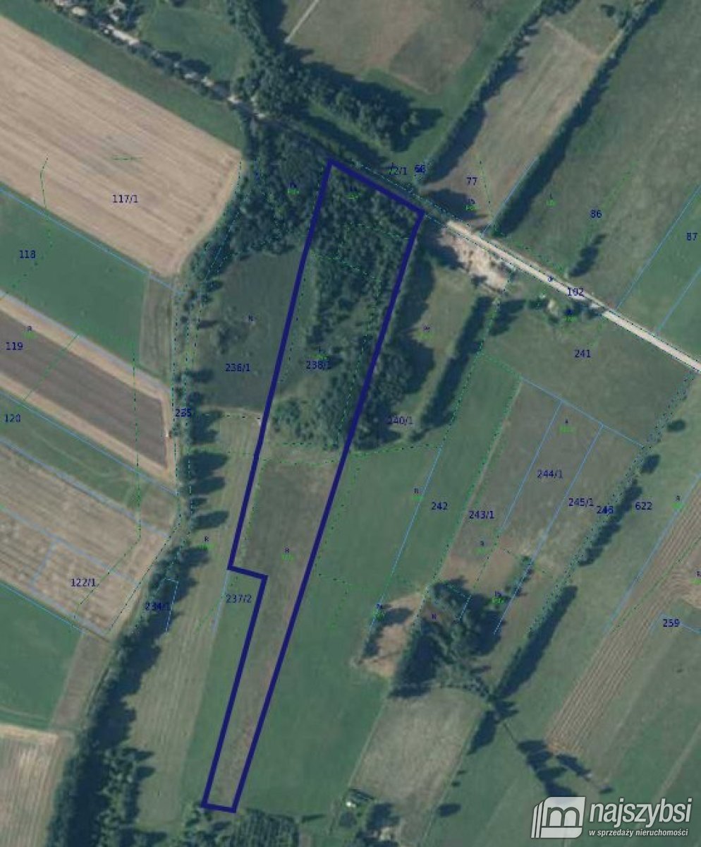 Białogard-działka rolno-leśna 4,91 ha- m. Żeleźno (4)