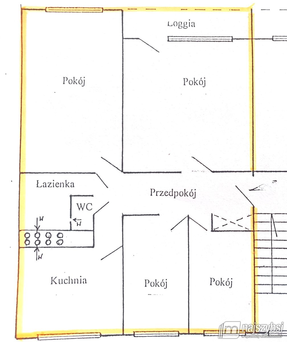 Nowogard - 4 pokoje / 1 piętro / balkon / ogródek (24)