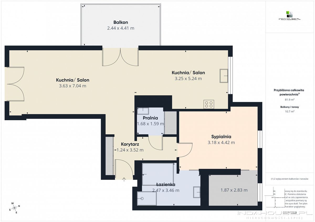 3 - pokojowe mieszkanie przy ul. Dzieci Warszawy (18)